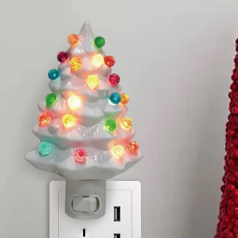 Magical Ceramic Christmas Tree Light