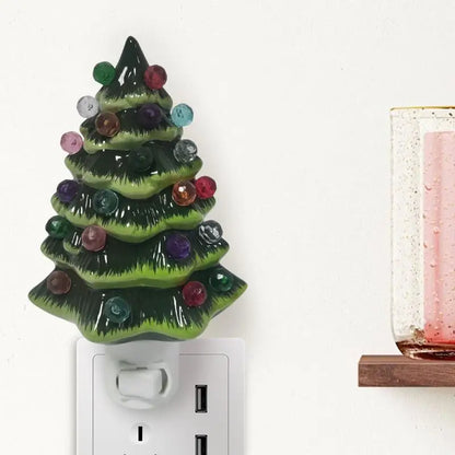 Magical Ceramic Christmas Tree Light