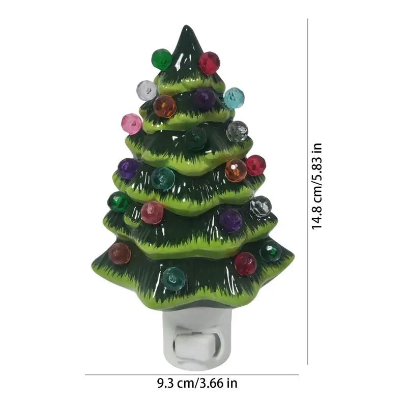 Magical Ceramic Christmas Tree Light